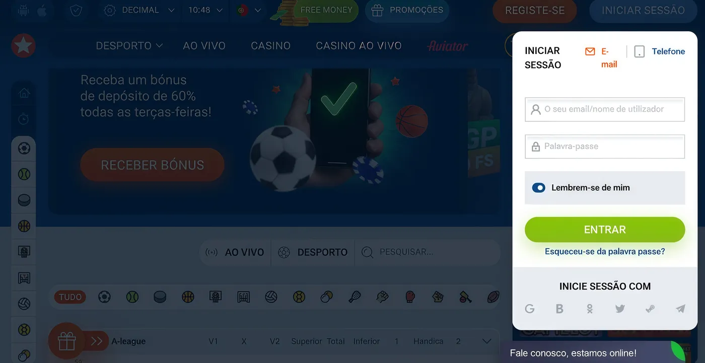 Mostbet Portugal apostas desportivas